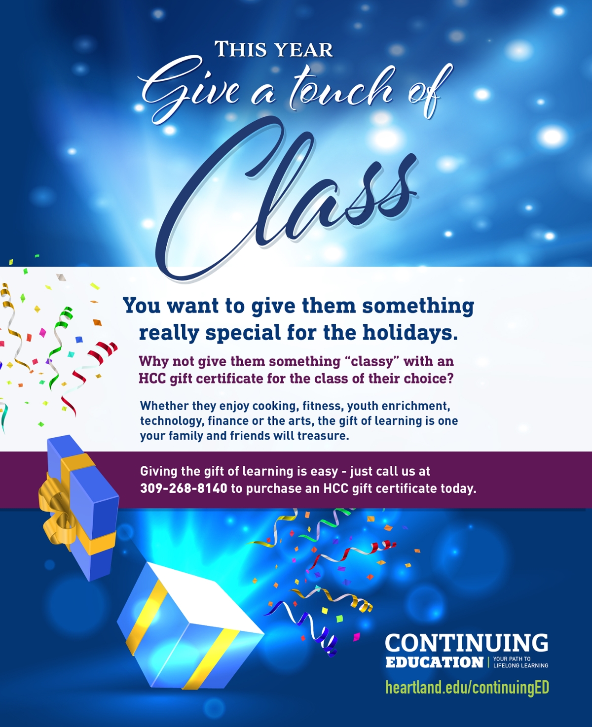 A Touch of Class Heartland Community College